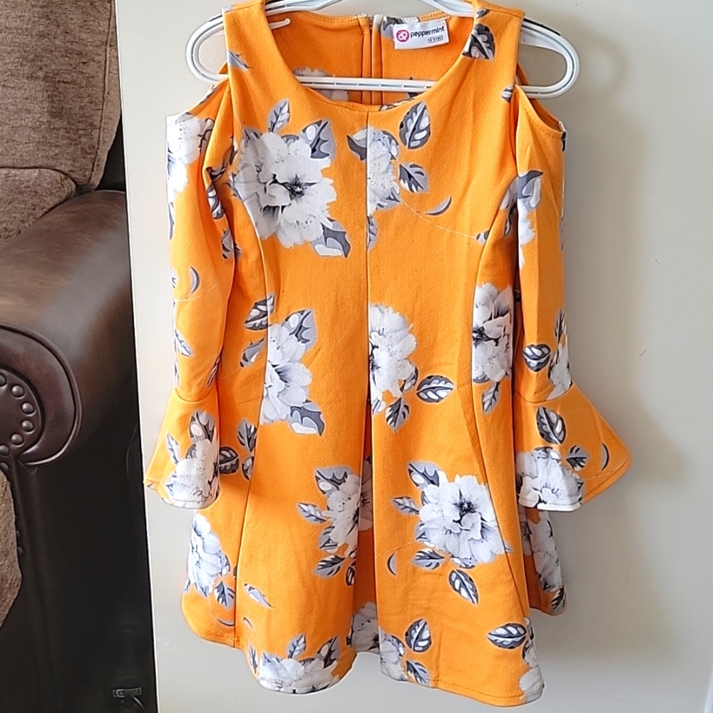 A could shoulder dress